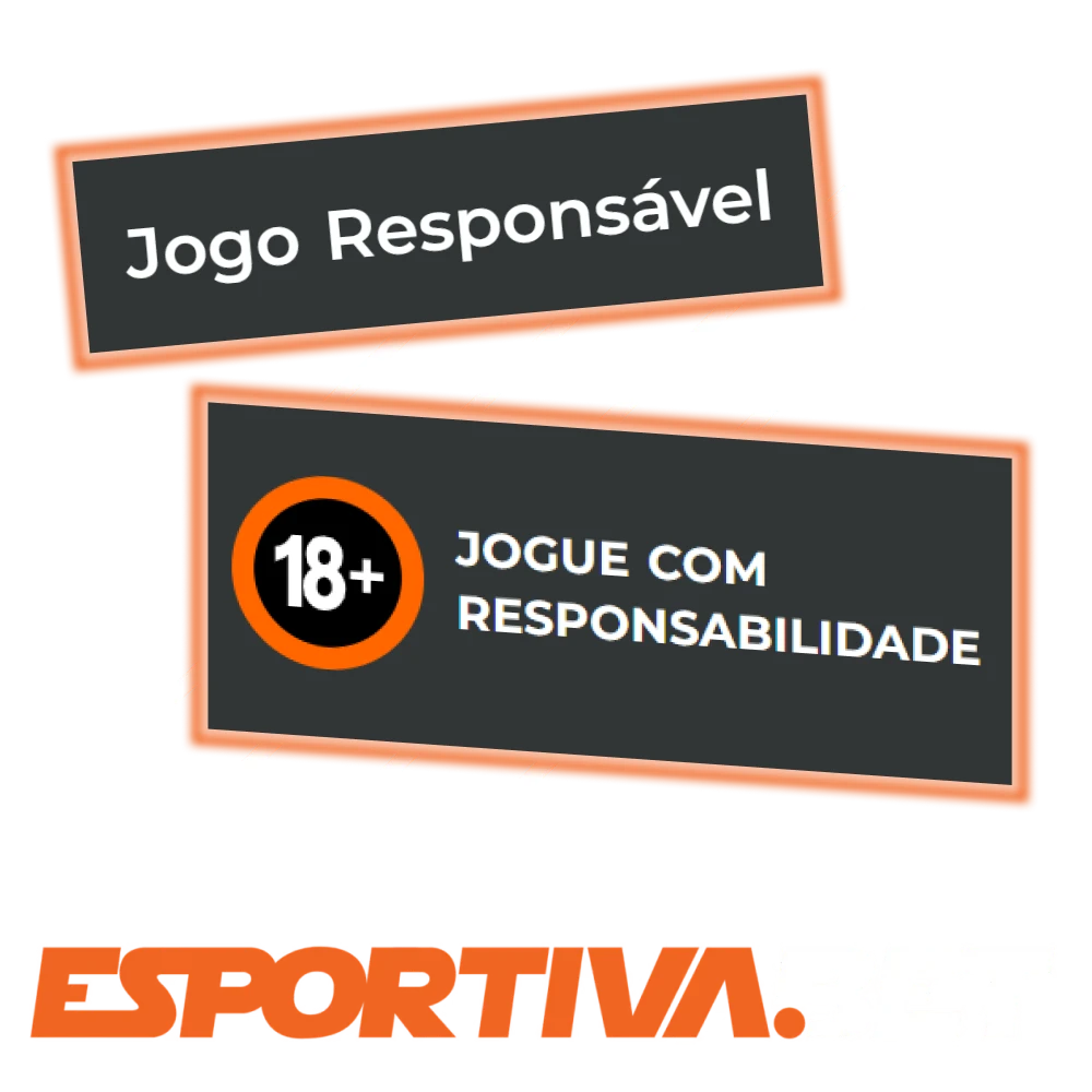 Certifique-se de que joga de acordo com a política de jogo responsável na EsportivaBet.