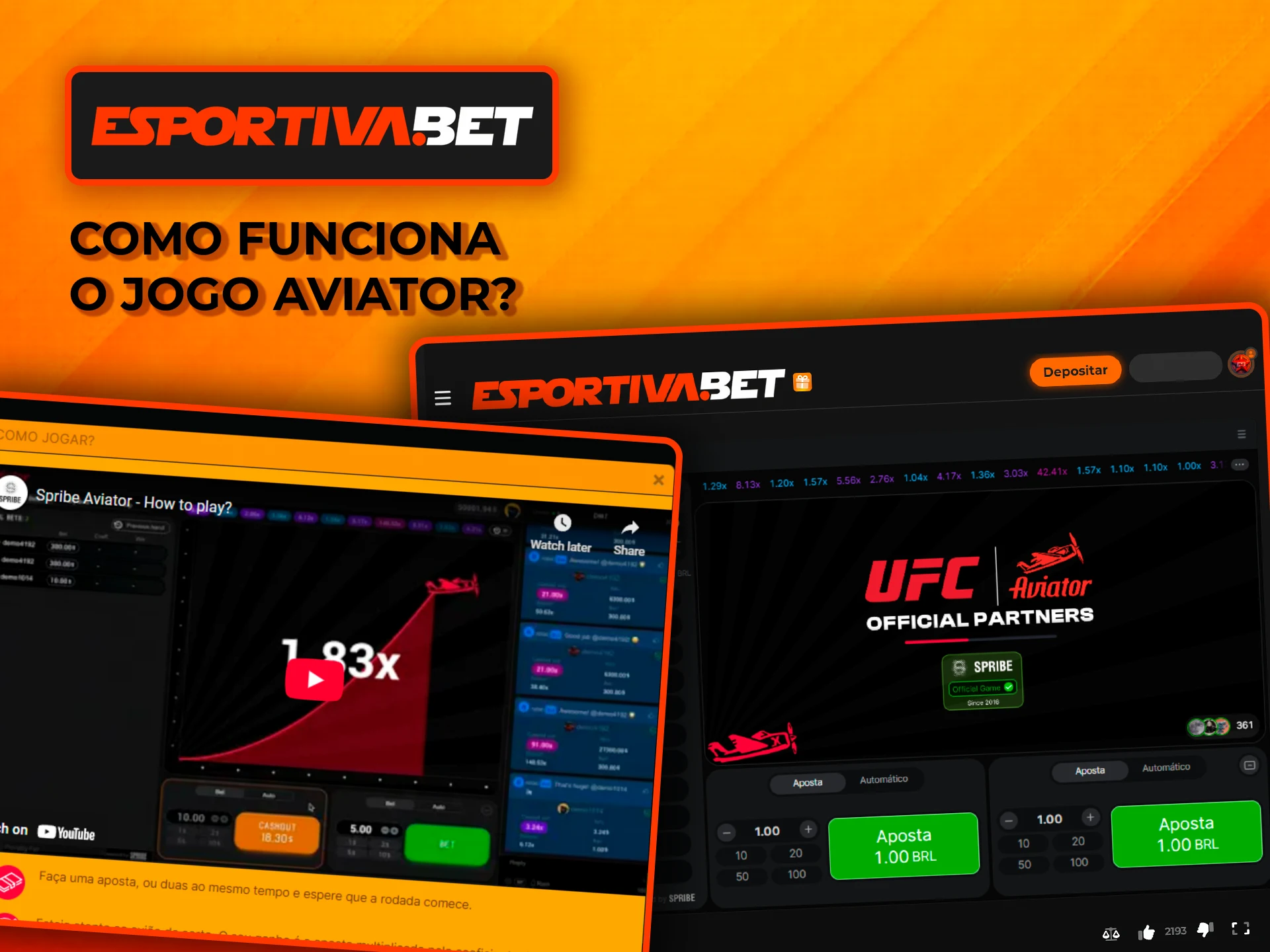 Entenda como funciona o jogo Aviator na EsportivaBet.