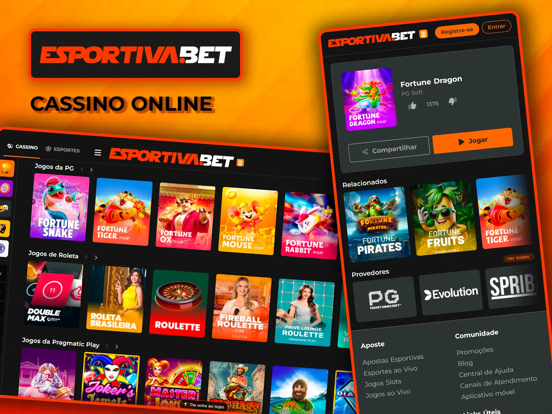 Experimente a emoção do casino online EsportivaBet.