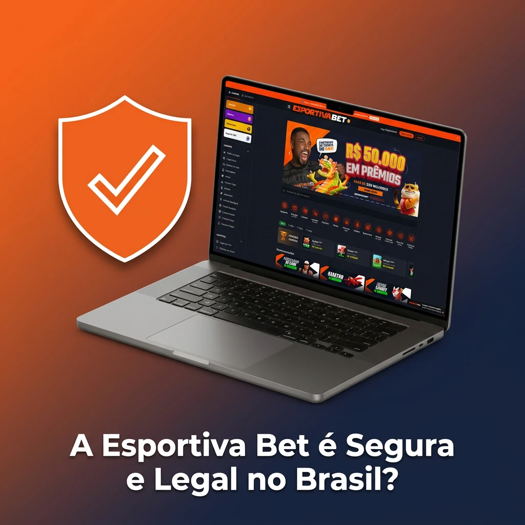 Esportiva Bet segura e legal no Brasil com licença regulamentada, criptografia SSL e conformidade com a LGPD