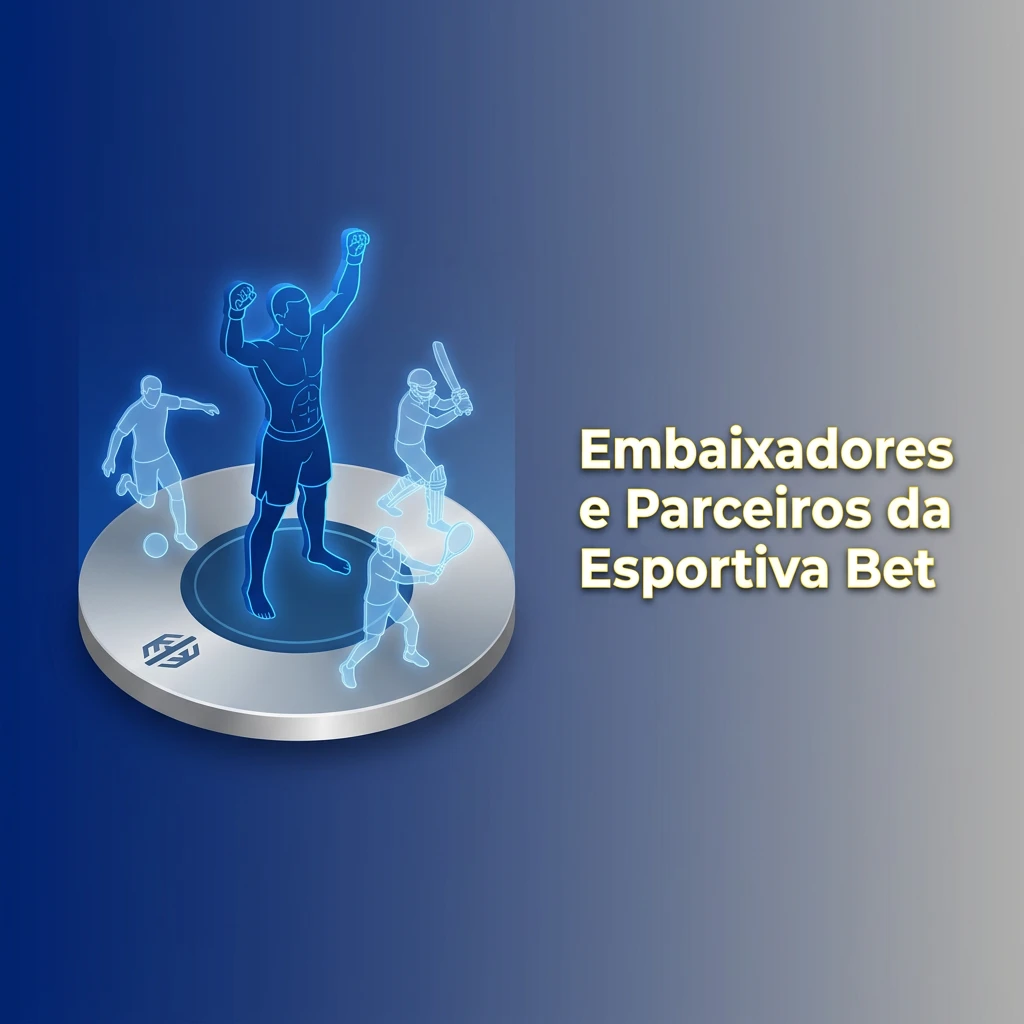 Embaixadores e parceiros da Esportiva Bet: atletas, clubes e influenciadores no Brasil
