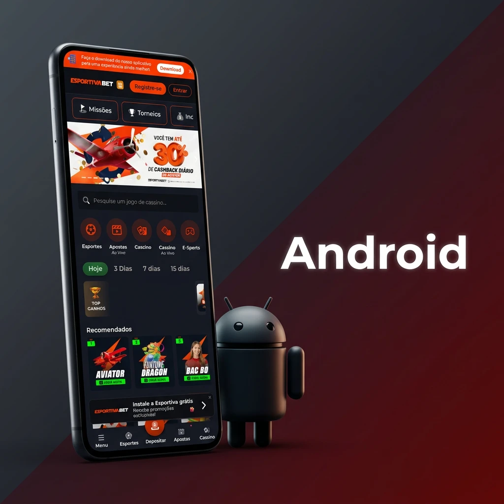 Guia de instalação do app Android via APK com passos para baixar e configurar em smartphones e tablets