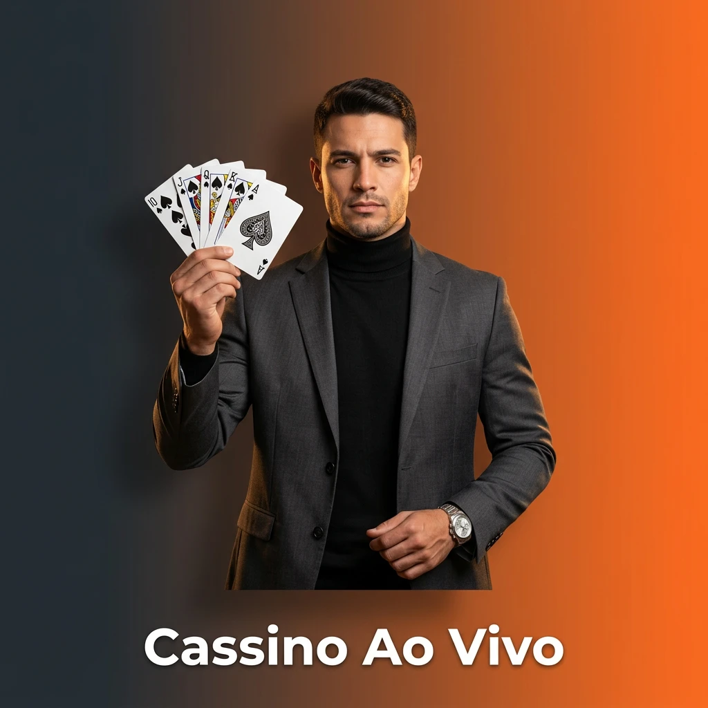 Cassino ao vivo com dealers reais em HD: roleta, blackjack, bacará, game shows e poker na Esportiva Bet