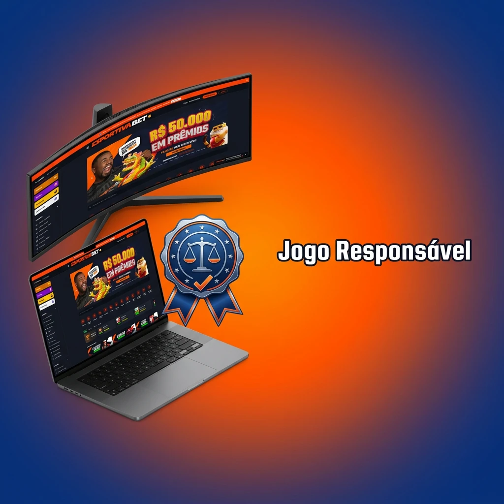 Esportiva Bet promovendo jogo responsável com limites, autoexclusão e apoio para dependência