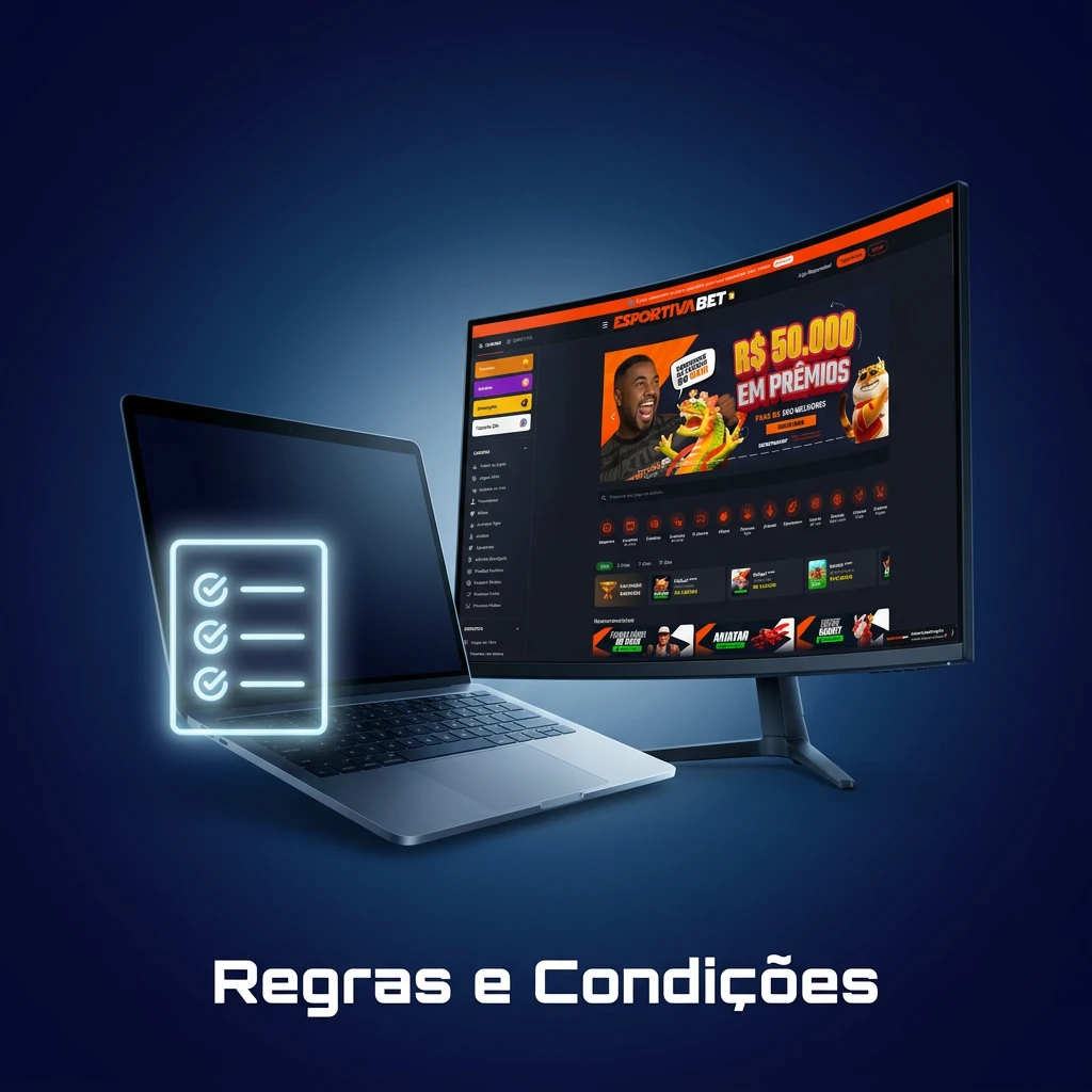 Regras e condições da Esportiva Bet: idade mínima, KYC, bônus e práticas proibidas para usuários brasileiros.